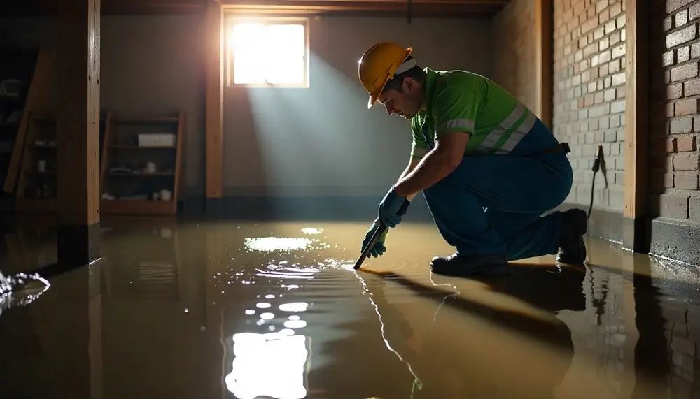 Professional water damage restoration services in Mountain Top, PA